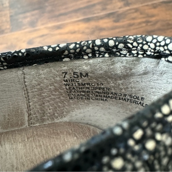 Jambu Miro 7.5 Black and White Floral Wedge Slip On Clogs Comfort Shoe - Picture 6 of 12